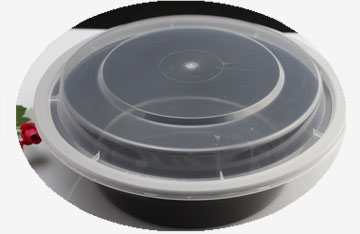 Multi-compartments Plastic microwave food container